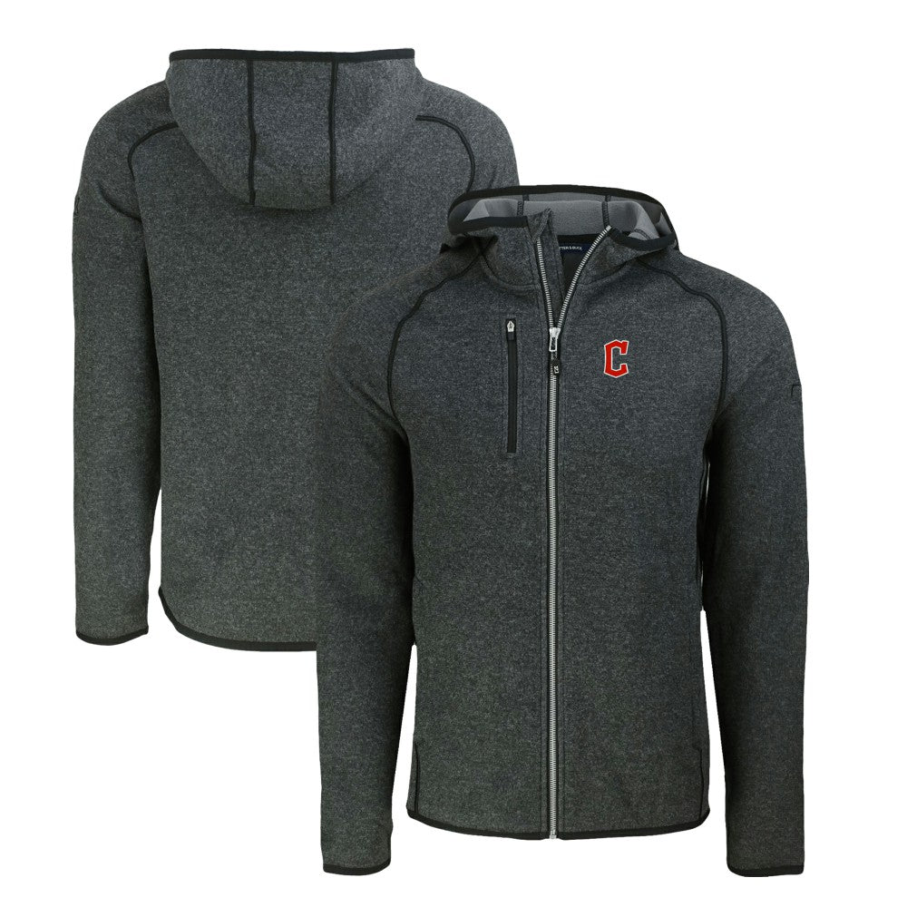 Cleveland Guardians Cutter & Buck Mainsail Full-Zip Hooded Jacket for sale