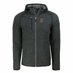 Cleveland Guardians Cutter & Buck Mainsail Full-Zip Hooded Jacket for sale