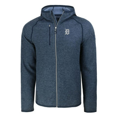 Detroit Tigers Cutter & Buck Mainsail Full-Zip Hooded Jacket On Sale