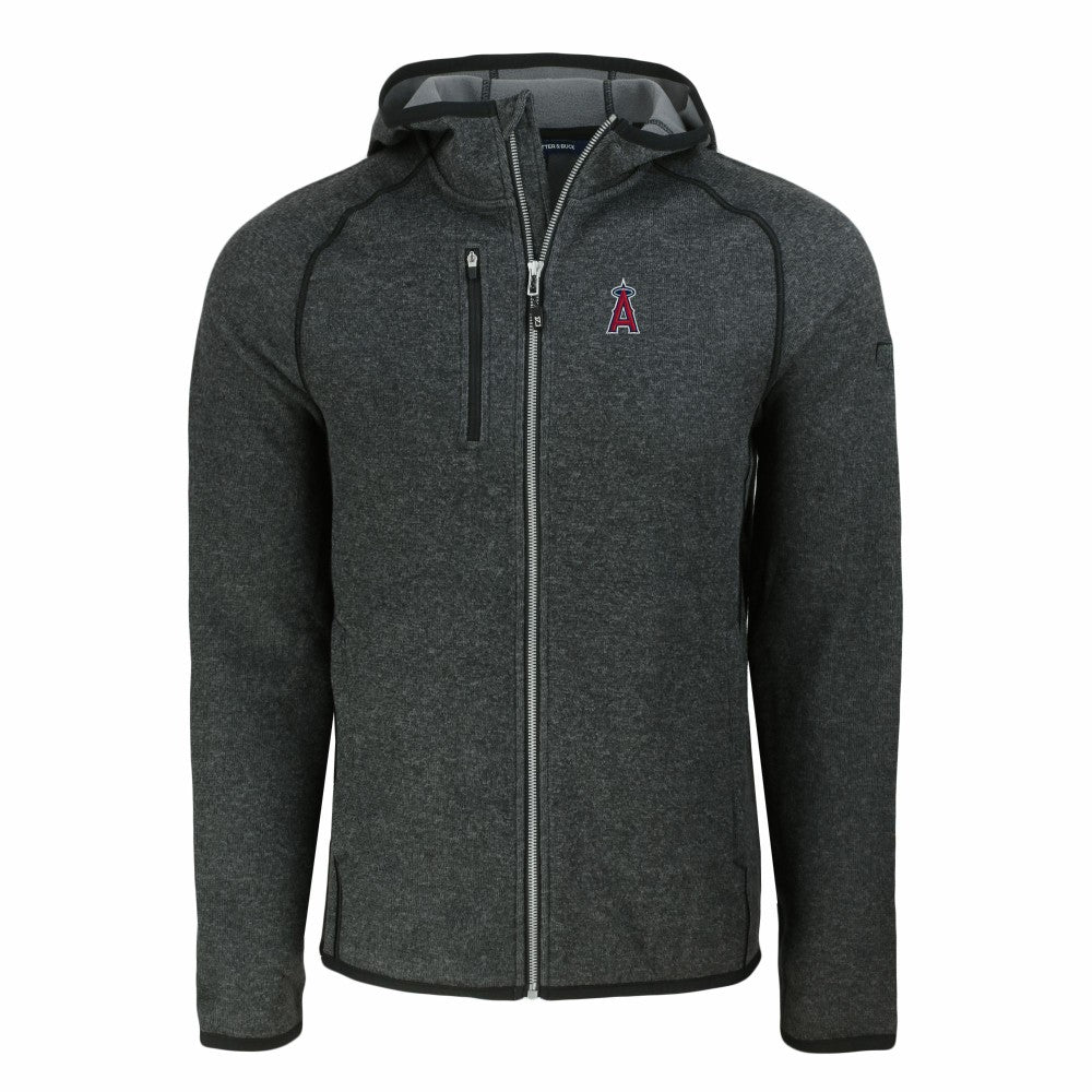 Los Angeles Angels Cutter & Buck Mainsail Full-Zip Hooded Jacket Lifestyle