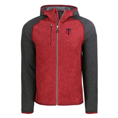 Minnesota Twins Cutter & Buck Mainsail Full-Zip Hooded Jacket Online