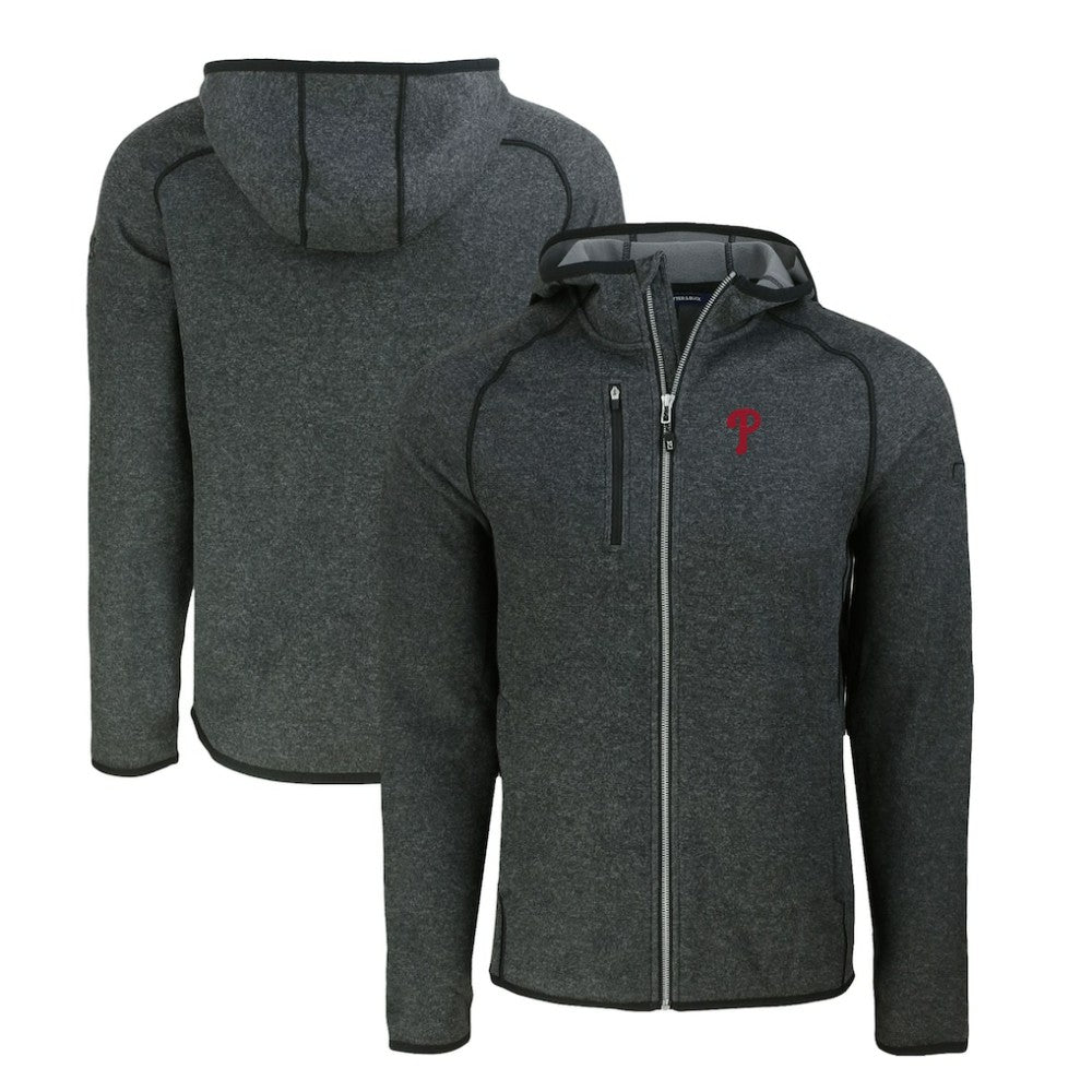 Philadelphia Phillies Cutter & Buck Mainsail Full-Zip Hooded Jacket Online