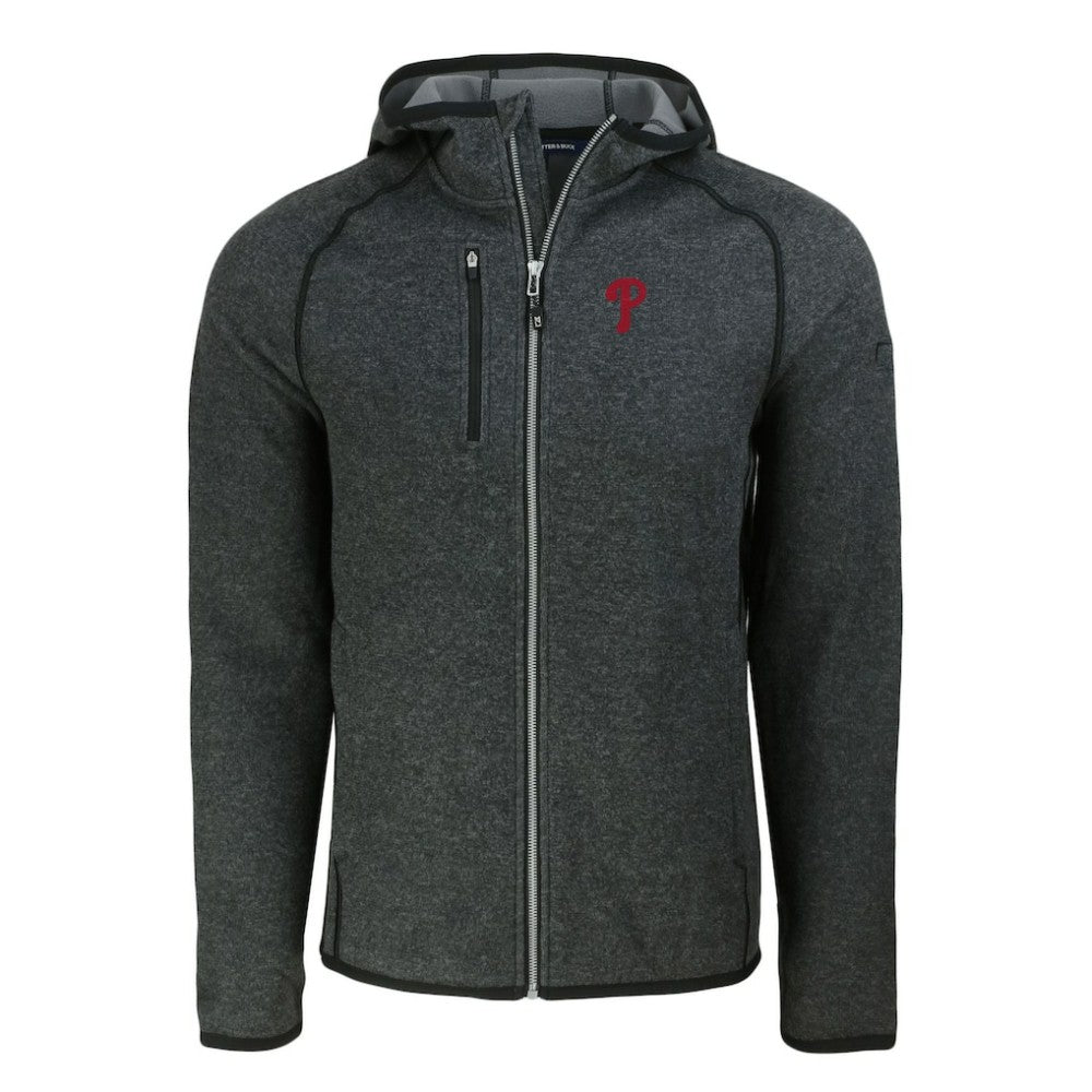 Philadelphia Phillies Cutter & Buck Mainsail Full-Zip Hooded Jacket Online