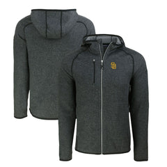 San Diego Padres Cutter & Buck Mainsail Full-Zip Hooded Jacket On Sale