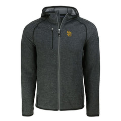 San Diego Padres Cutter & Buck Mainsail Full-Zip Hooded Jacket On Sale