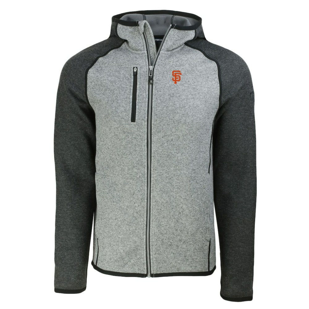 San Francisco Giants Cutter & Buck Mainsail Full-Zip Hooded Jacket discount
