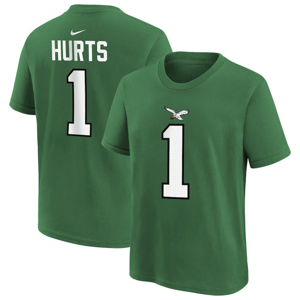 Jalen Hurts Philadelphia Eagles Preschool Player Name & Number T-Shirt Kelly Green - Nike