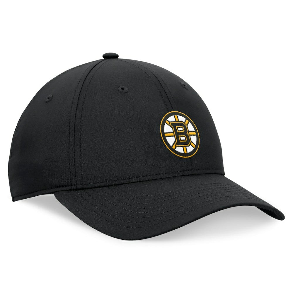 Boston Bruins Fanatics Front Office Ripstop Adjustable Hat Black