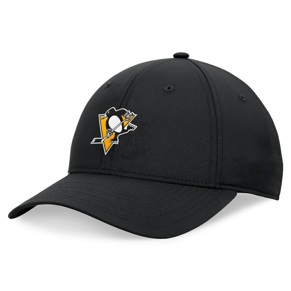 Pittsburgh Penguins Fanatics Front Office Ripstop Adjustable Hat Black