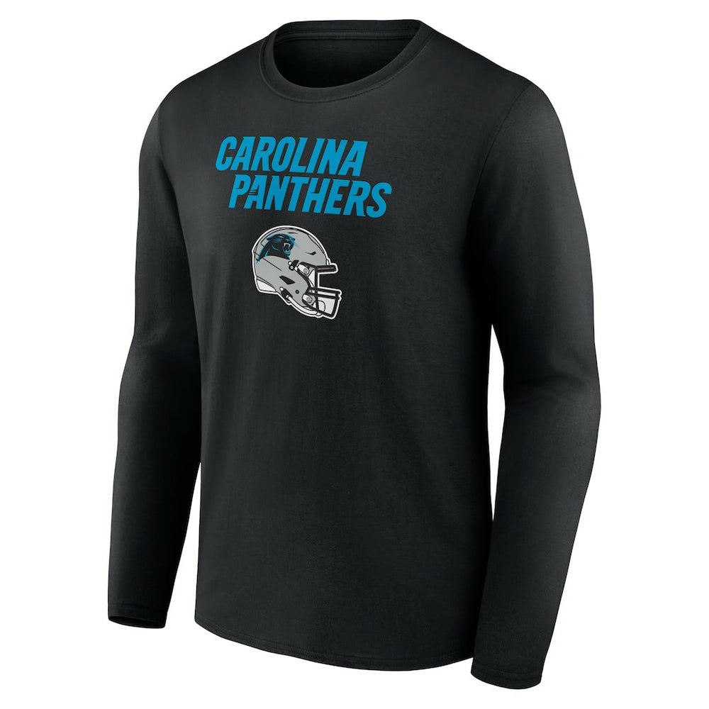 Bryce Young Carolina Panthers Team Wordmark Name & Number Long Sleeve T-Shirt Black - NFL