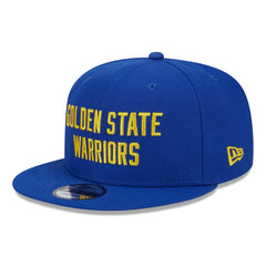 New Era - Golden State Warriors Side Logo 9FIFTY Snapback Hat - Royal