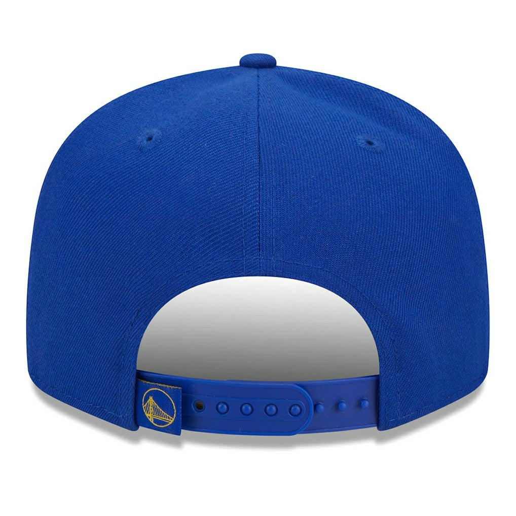 New Era - Golden State Warriors Side Logo 9FIFTY Snapback Hat - Royal