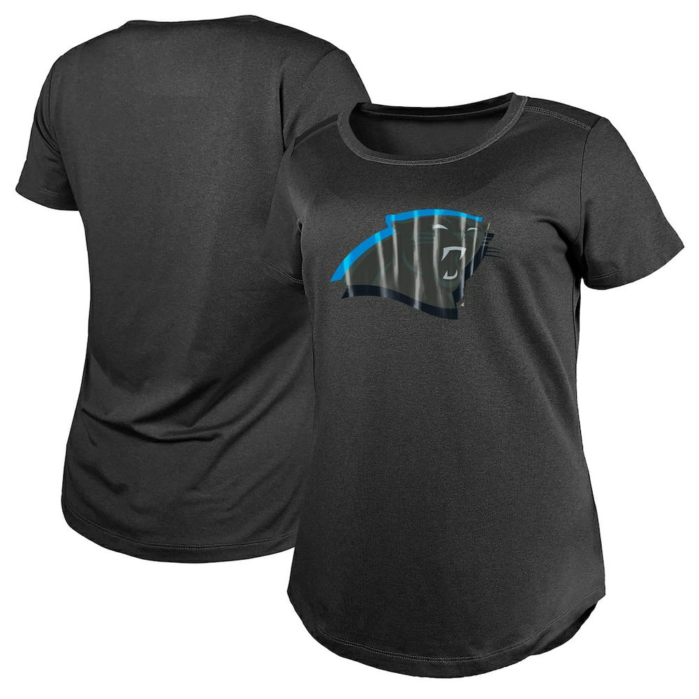 Carolina Panthers New Era Women's 2024 NFL Draft T-Shirt Charcoal - NFL