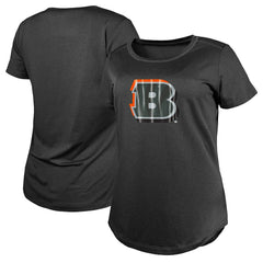 Cincinnati Bengals New Era Women's 2024 NFL Draft T-Shirt Charcoal - NFL