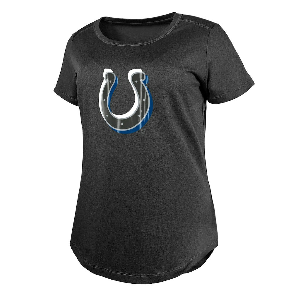 Indianapolis Colts New Era Women's 2024 NFL Draft T-Shirt Charcoal - NFL