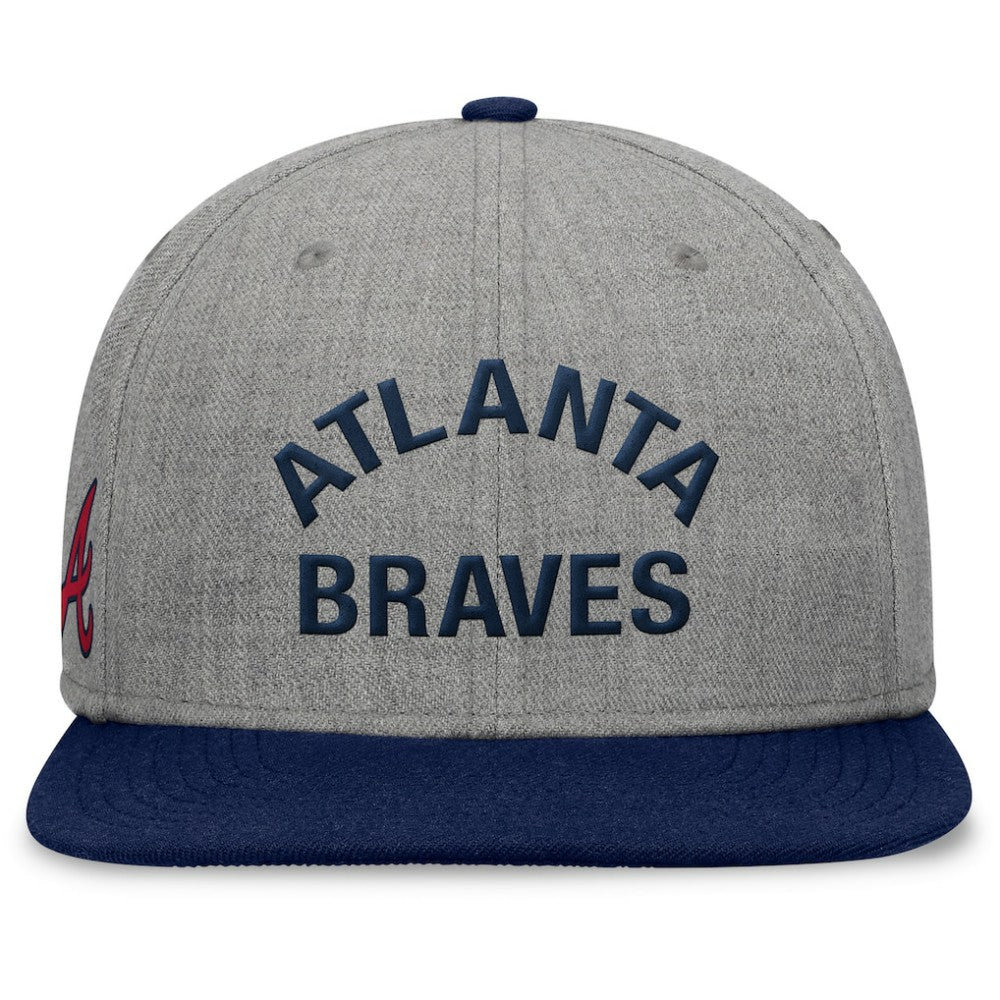 Atlanta Braves Fanatics Elements Flat Brim Snapbuckle Hat discount