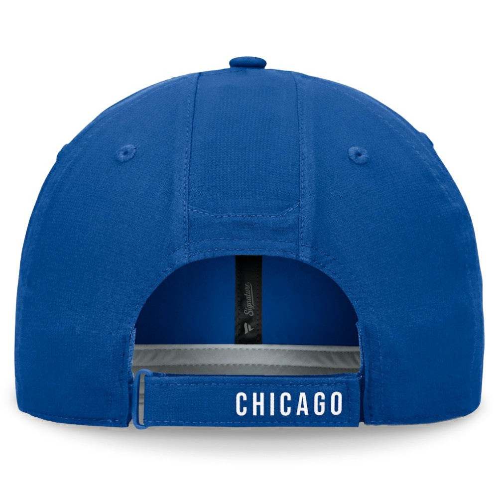 Chicago Cubs Fanatics Front Office Ripstop Unstructured Adjustable Hat On Sale