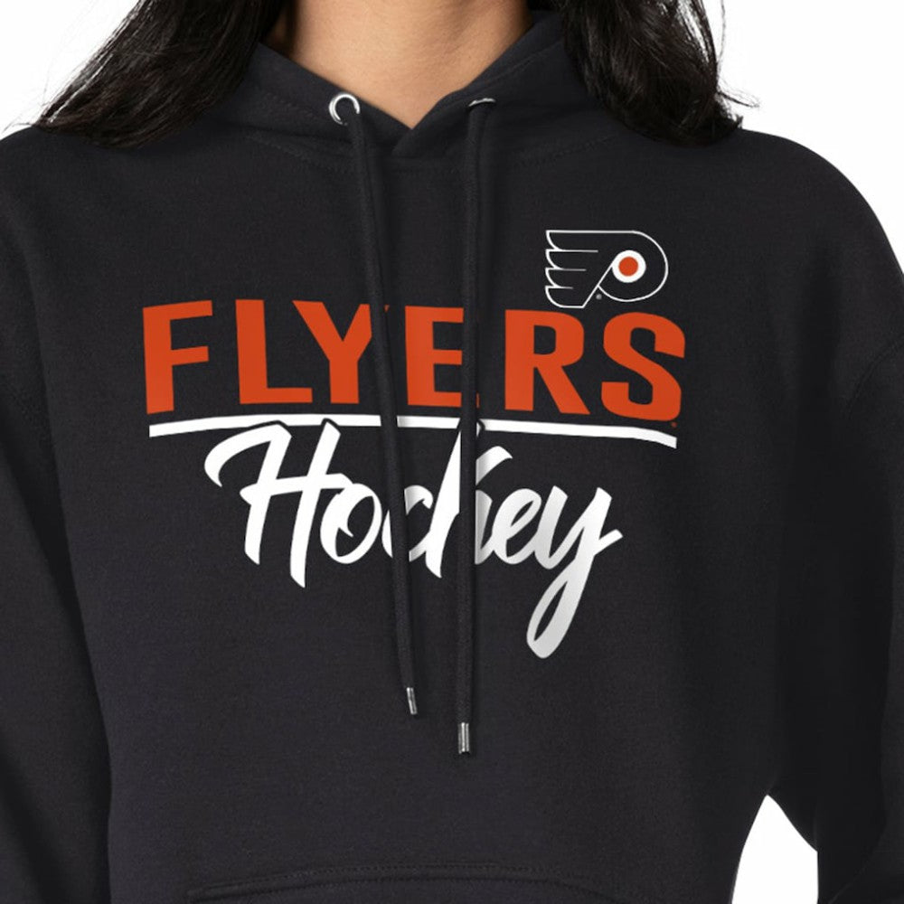 Philadelphia Flyers - G-III 4Her by Carl Banks Women's Team Sport Tri-Blend Fleece Hoodie Black