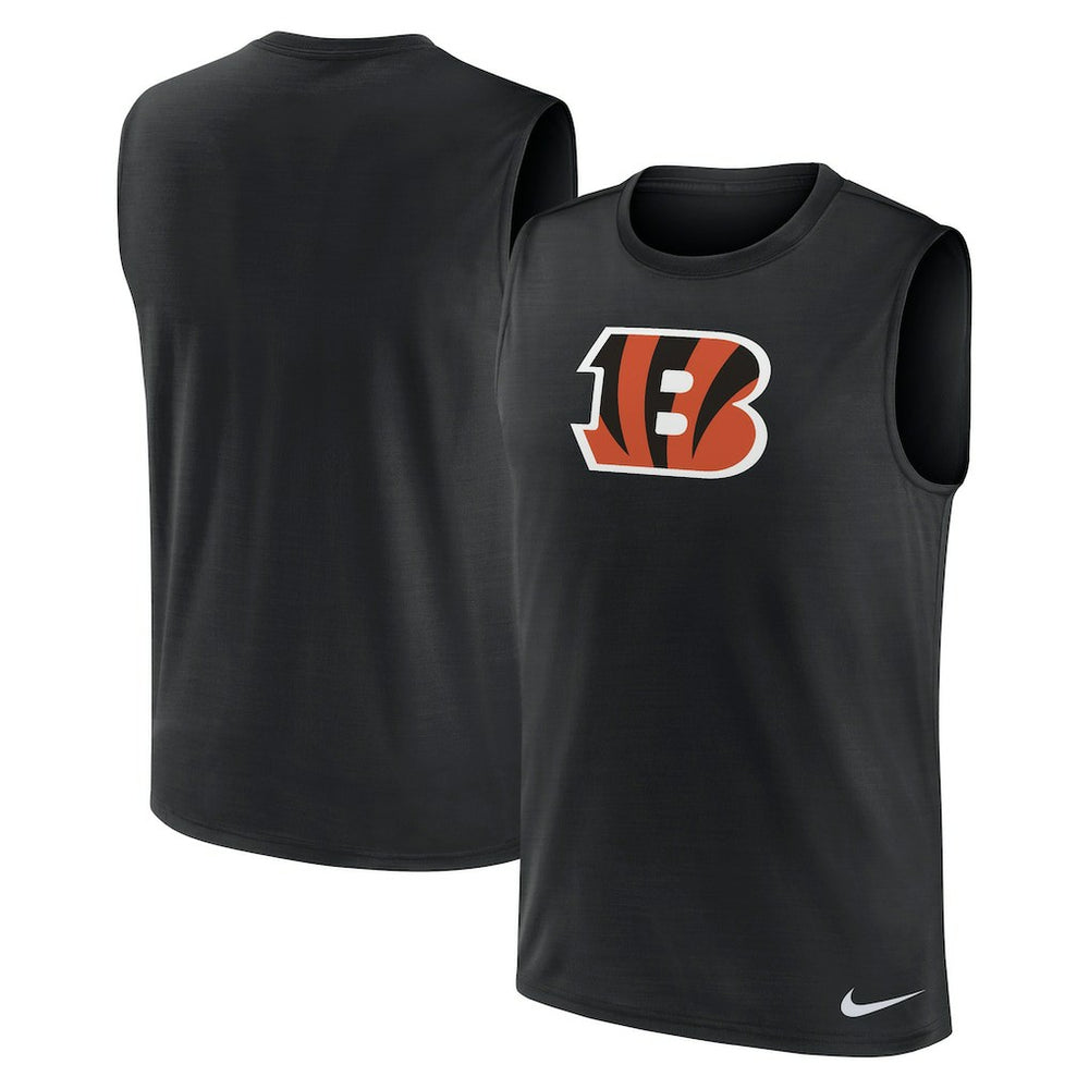 Cincinnati Bengals Blitz Legend Dri-FIT Muscle Tank Top Black - Nike