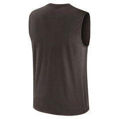 Cleveland Browns Blitz Legend Dri-FIT Muscle Tank Top Brown - Nike