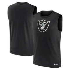 Las Vegas Raiders Blitz Legend Dri-FIT Muscle Tank Top Black - Nike