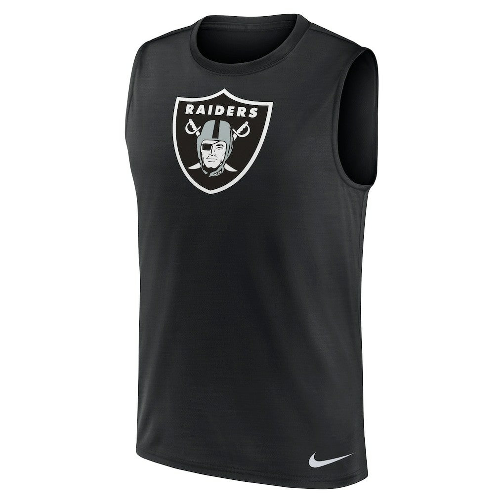 Las Vegas Raiders Blitz Legend Dri-FIT Muscle Tank Top Black - Nike