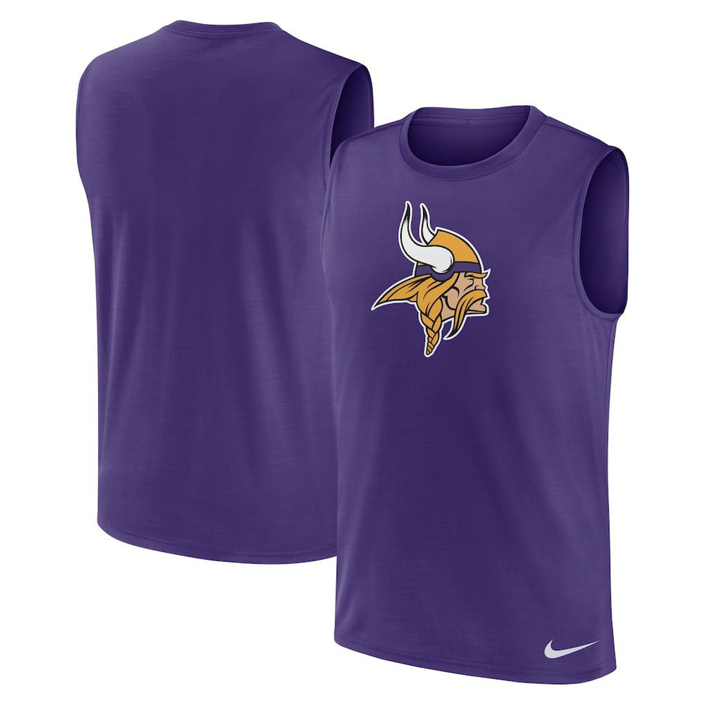 Minnesota Vikings Blitz Legend Dri-FIT Muscle Tank Top Purple - Nike