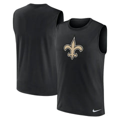New Orleans Saints Blitz Legend Dri-FIT Muscle Tank Top Black - Nike