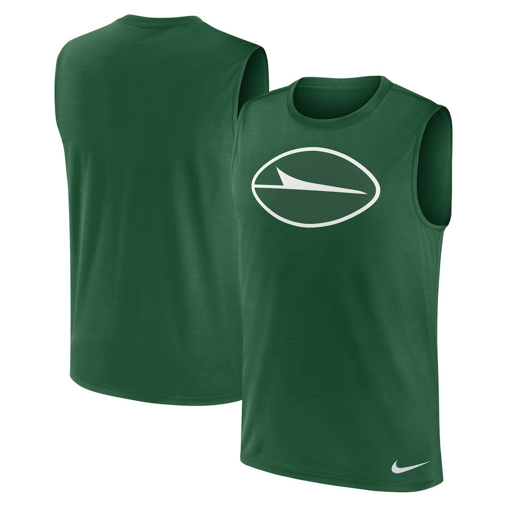 New York Jets Blitz Legend Dri-FIT Muscle Tank Top Green - Nike