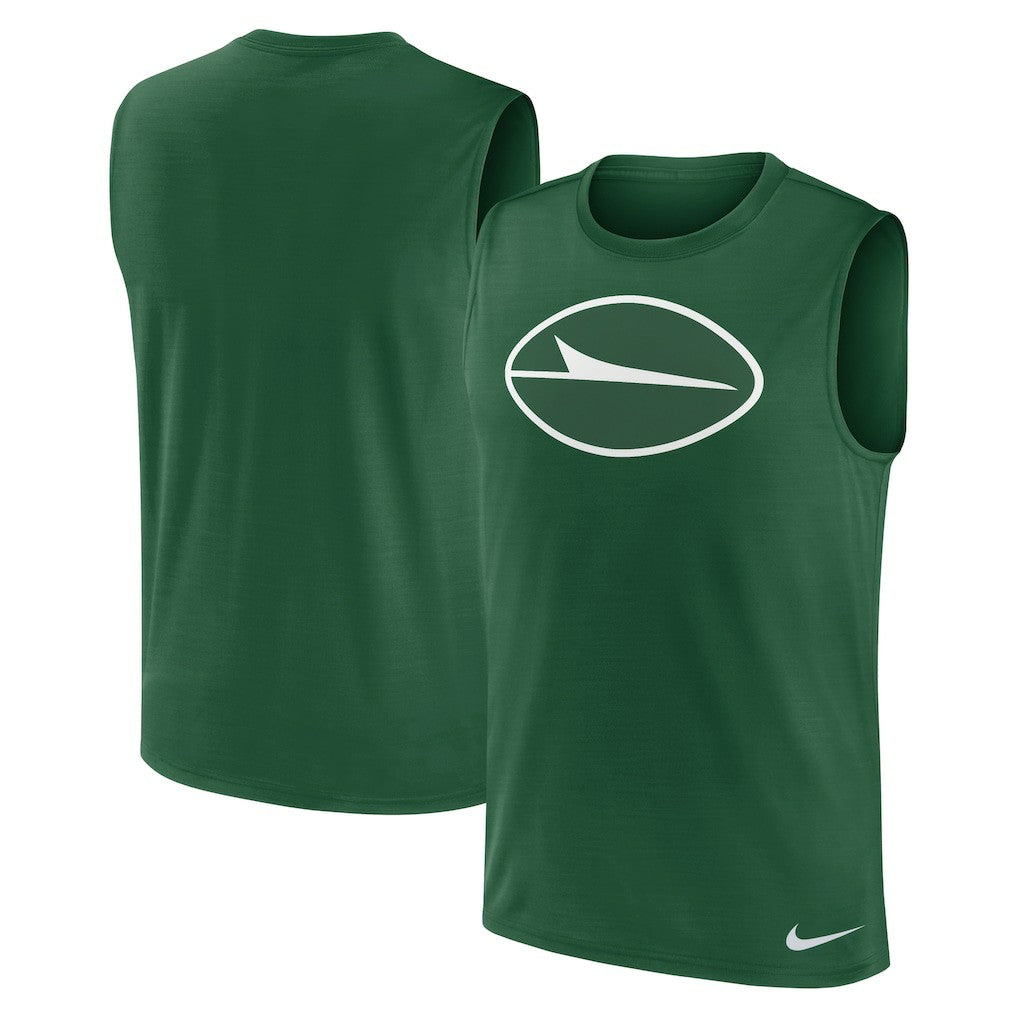 New York Jets Blitz Legend Dri-FIT Muscle Tank Top Green - Nike