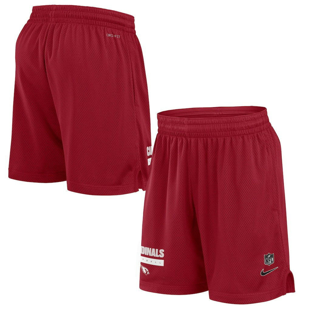 Arizona Cardinals 2024 Sideline Performance Mesh Shorts Cardinal - Nike