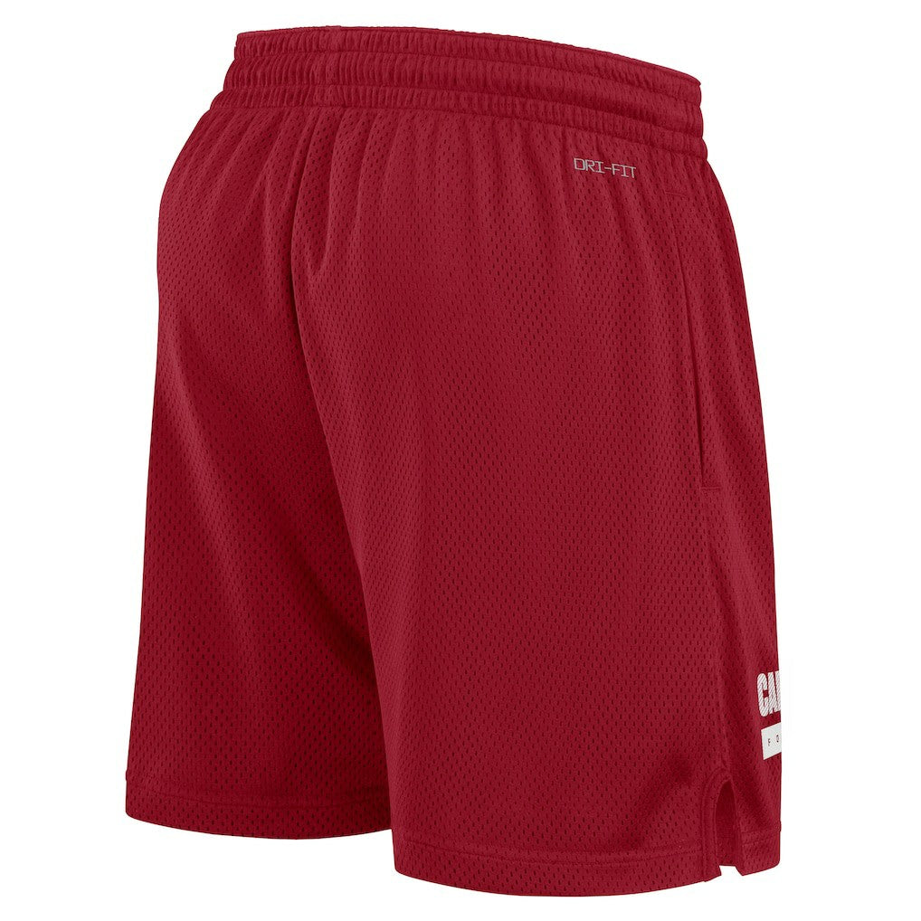 Arizona Cardinals 2024 Sideline Performance Mesh Shorts Cardinal - Nike