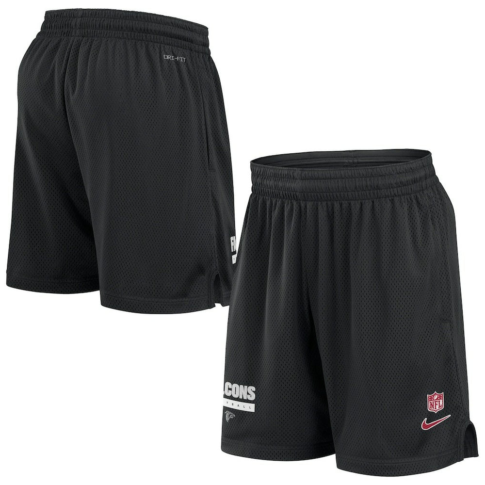 Atlanta Falcons 2024 Sideline Performance Mesh Shorts Black - Nike