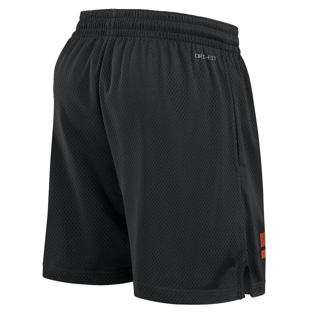 Cincinnati Bengals 2024 Sideline Performance Mesh Shorts Black - Nike