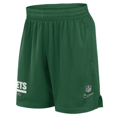 New York Jets 2024 Sideline Performance Mesh Shorts Green - Nike