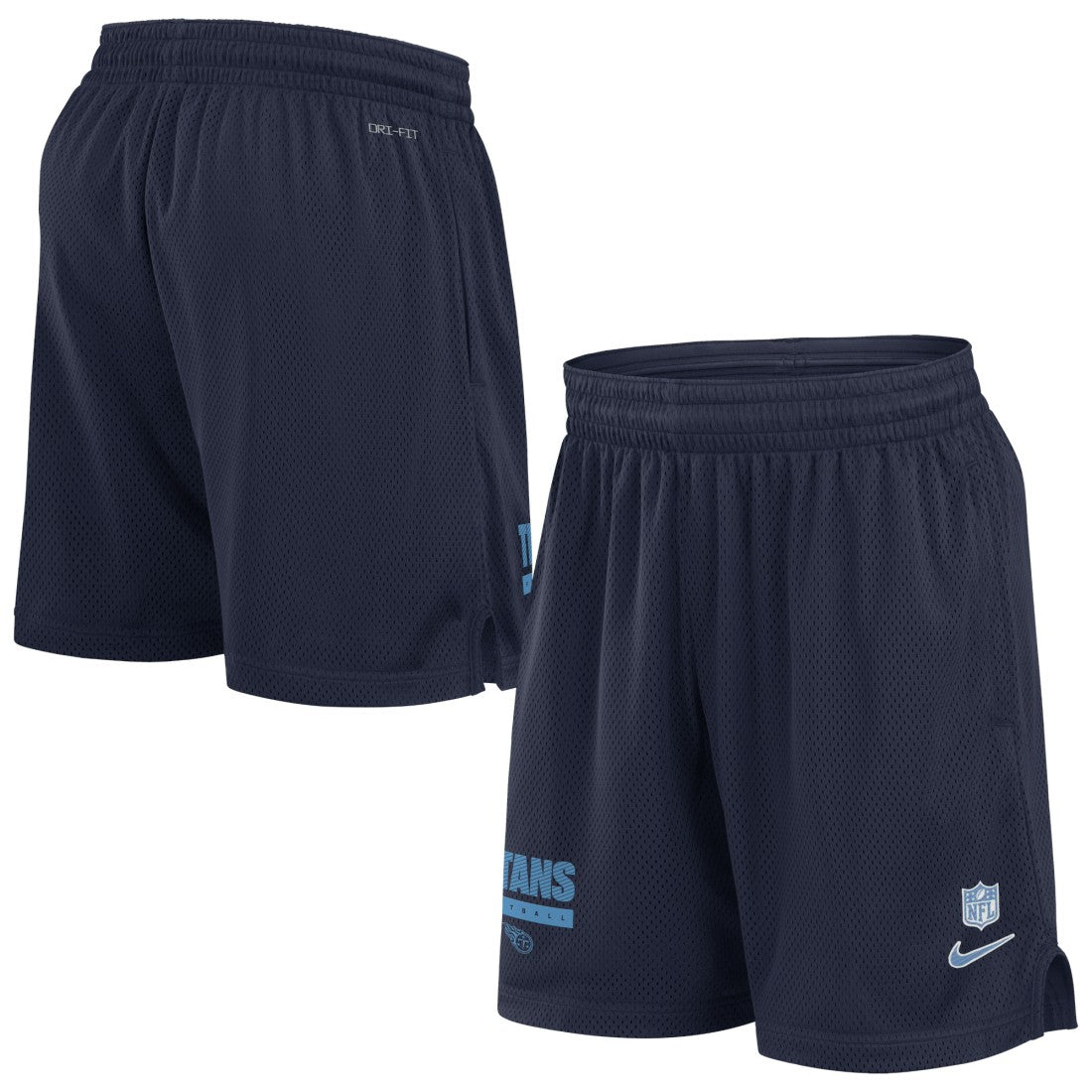 Tennessee Titans 2024 Sideline Performance Mesh Shorts Navy - Nike