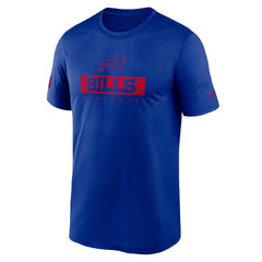 Buffalo Bills Sideline Legend Performance T-Shirt Royal - Nike