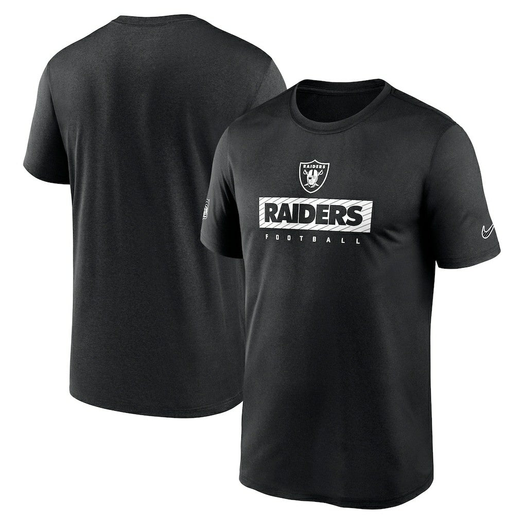 Las Vegas Raiders Sideline Legend Performance T-Shirt Black - Nike