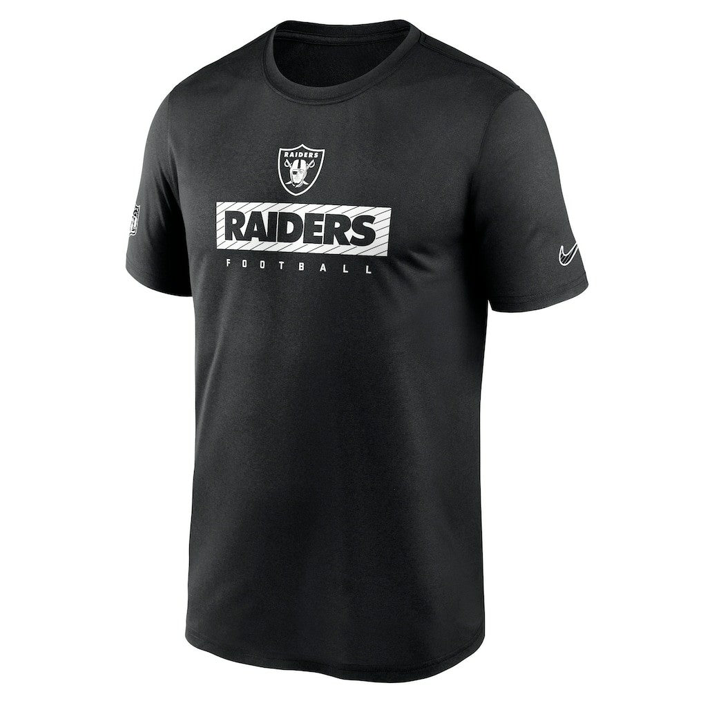 Las Vegas Raiders Sideline Legend Performance T-Shirt Black - Nike
