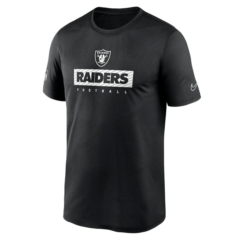 Las Vegas Raiders Sideline Legend Performance T-Shirt Black - Nike