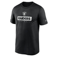 Las Vegas Raiders Sideline Legend Performance T-Shirt Black - Nike