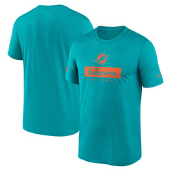 Miami Dolphins Sideline Legend Performance T-Shirt Aqua - Nike