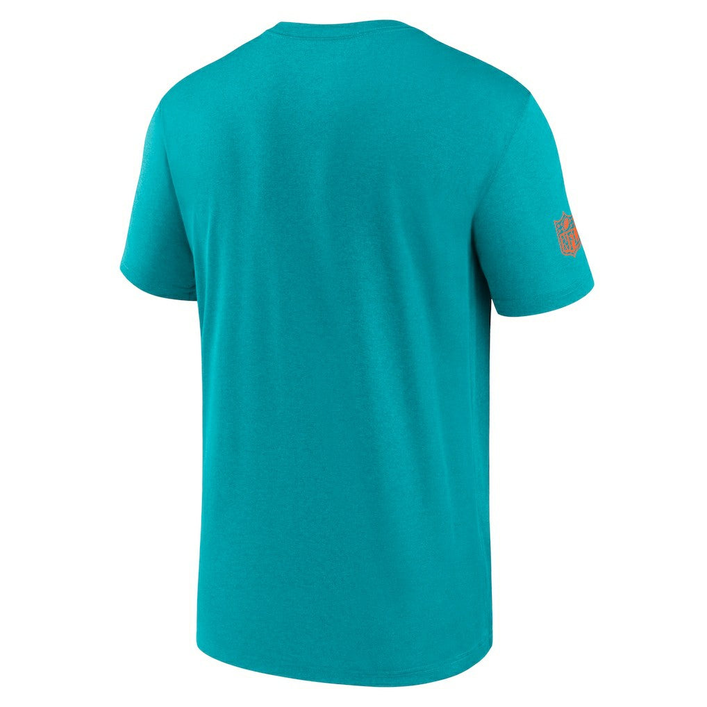 Miami Dolphins Sideline Legend Performance T-Shirt Aqua - Nike