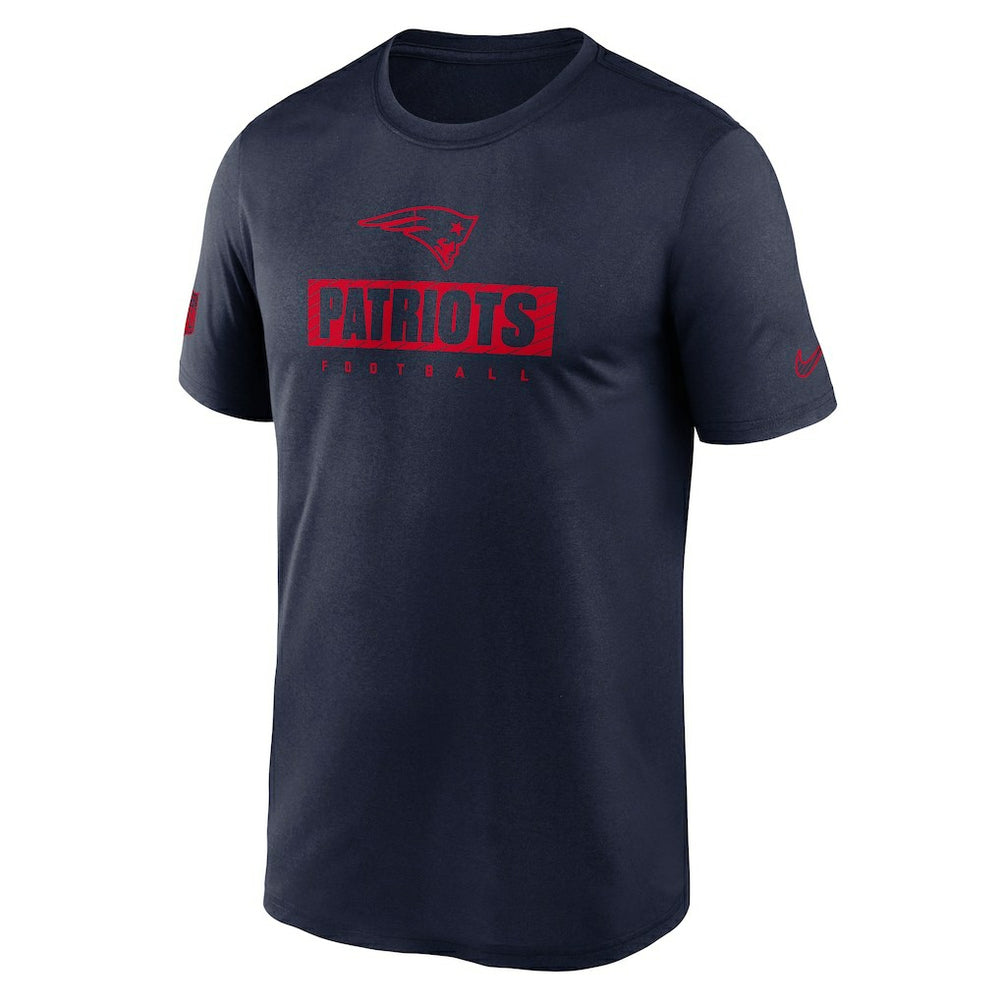 New England Patriots Sideline Legend Performance T-Shirt Navy - Nike