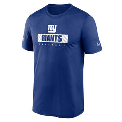 New York Giants Sideline Legend Performance T-Shirt Royal - Nike