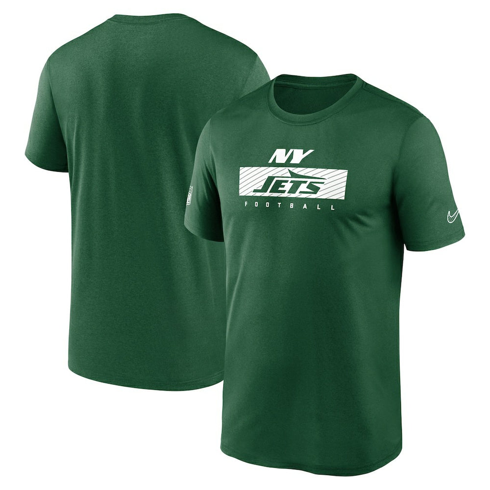 New York Jets Sideline Legend Performance T-Shirt Green - Nike