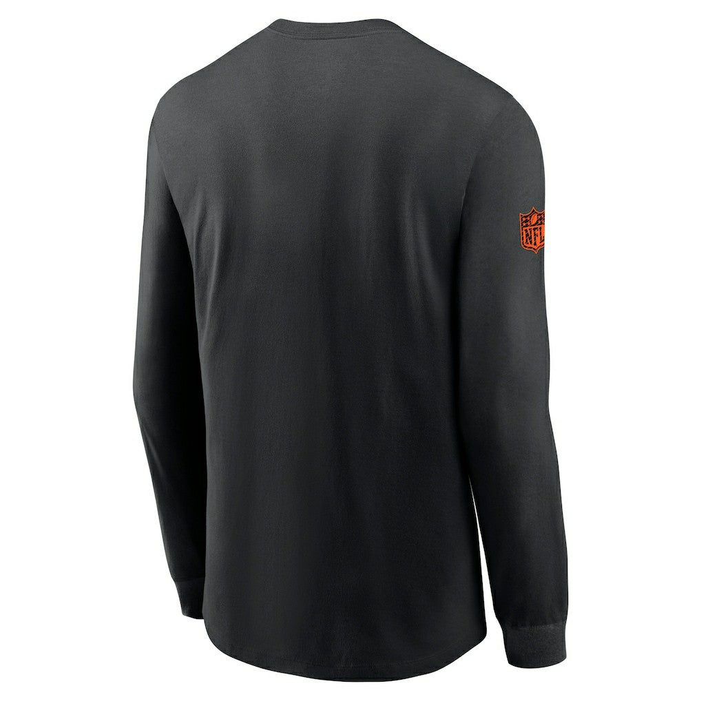 Cincinnati Bengals Sideline Dri-FIT Long Sleeve T-Shirt Black - Nike