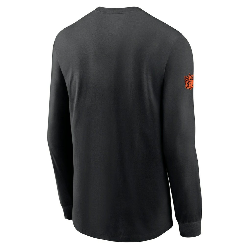 Cincinnati Bengals Sideline Dri-FIT Long Sleeve T-Shirt Black - Nike