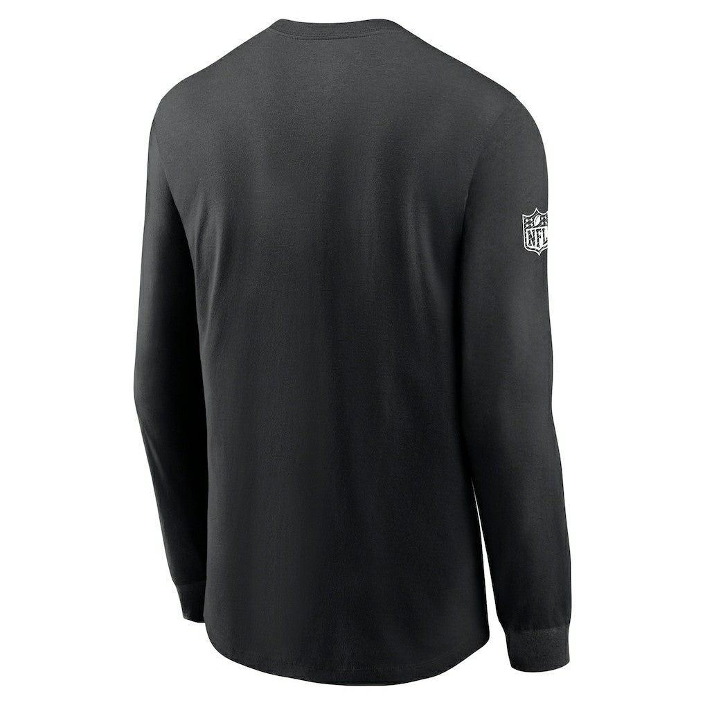 New York Jets Sideline Dri-FIT Long Sleeve T-Shirt Black - Nike