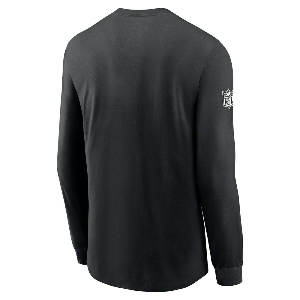 New York Jets Sideline Dri-FIT Long Sleeve T-Shirt Black - Nike
